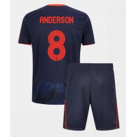 Stroje piłkarskie Nottingham Forest Elliot Anderson #8 Koszulka Trzeciej dla dzieci 2025-26 Krótki Rękaw (+ szorty)